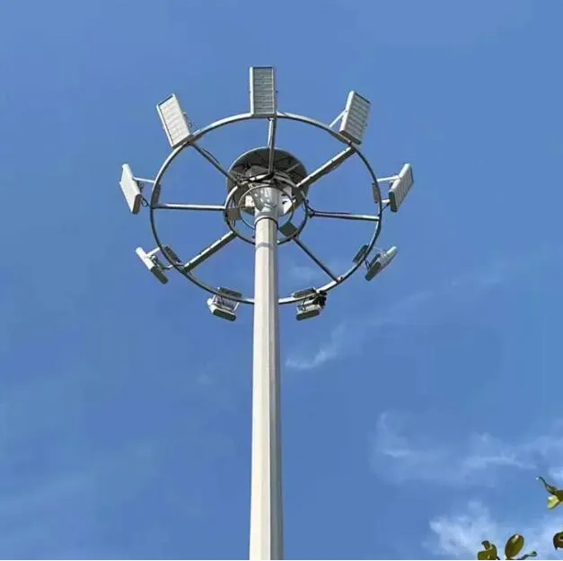 12 метра висок мачтов стълб