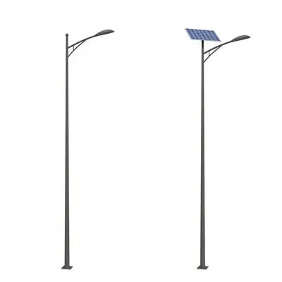 Галванизиран стълб за лампа